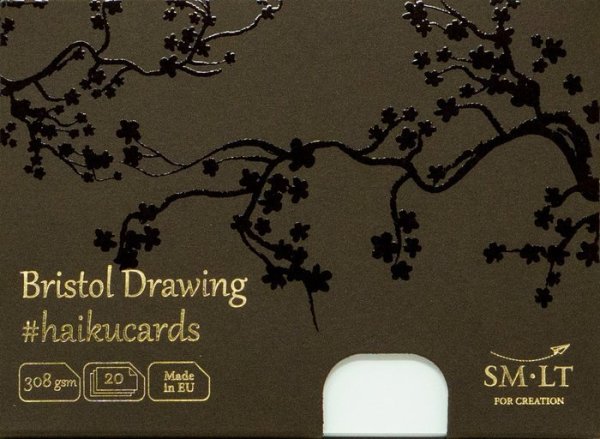 SMLT art Karty v krabičce #haikucards, Bristol, 147x106mm, 20 listů, 308g/m2